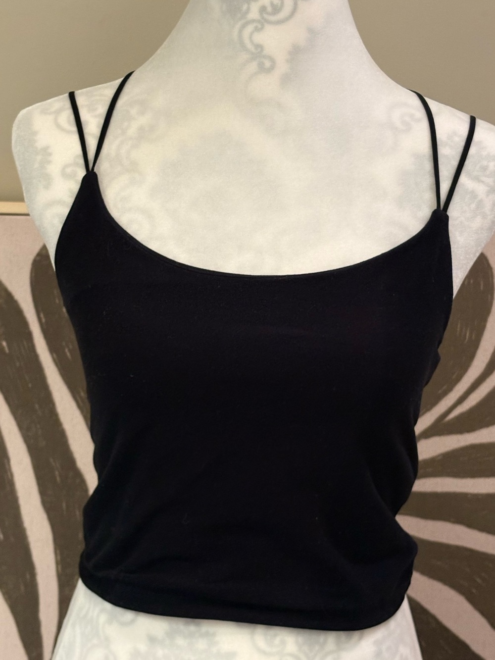 Abercrombie & Fitch Black Double-Strap Camisole